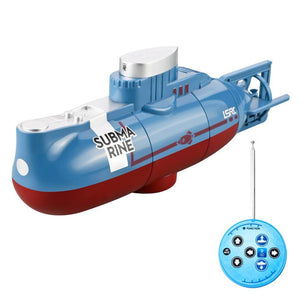 Mini Remote Control Submarine Waterproof Diving Toy 6 Channels Boat for Boys and Girls