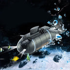 Kids Mini RC Submarine 6CH Smart Electric Boat Remote Control Waterproof Diving Toy