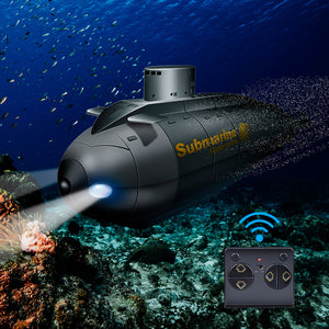 Kids Mini RC Submarine 6CH Smart Electric Boat Remote Control Waterproof Diving Toy