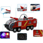 Spraying Car Fire Rescue Truck Engineering Car High Simulation Firefighter Toy For Kids