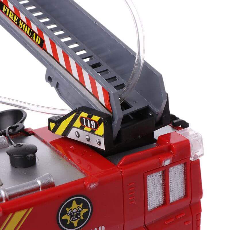 Water Spray RC Fire Truck Rescue Engine Remote Control and Electronic Vehicle