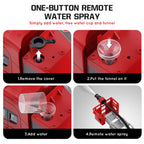 Water Spray RC Fire Truck Rescue Engine Remote Control and Electronic Vehicle