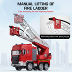 Water Spray RC Fire Truck Rescue Engine Remote Control and Electronic Vehicle