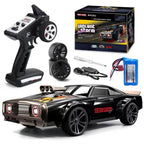 1/16 RC Drift Cars 35KM/H Fast RC Car 4WD Retro RC Racing Trucks Muscle Drag Car with Fantastic Headlights