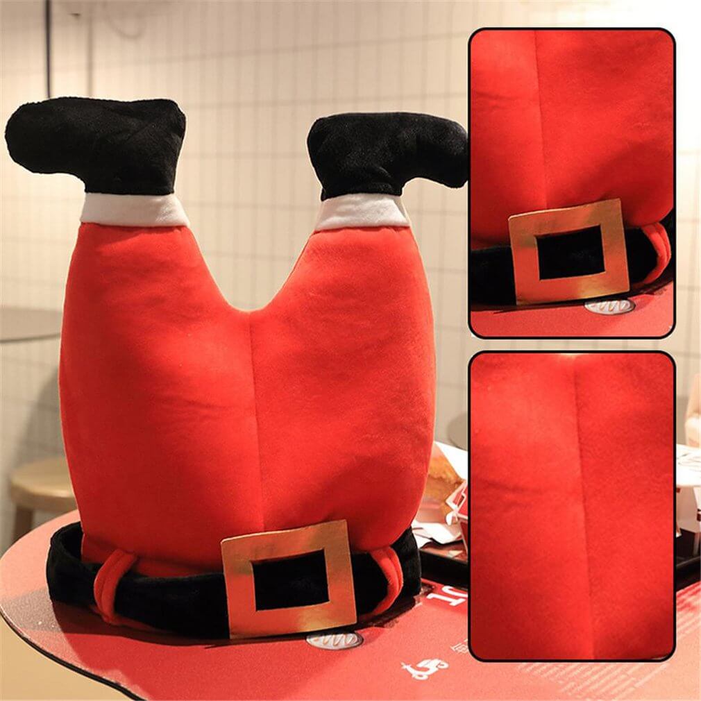 Kids Adult Santa Claus Hat Electric Musical Dancing Funny Plush Christmas Hat
