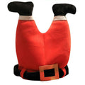 Kids Adult Santa Claus Hat Electric Musical Dancing Funny Plush Christmas Hat