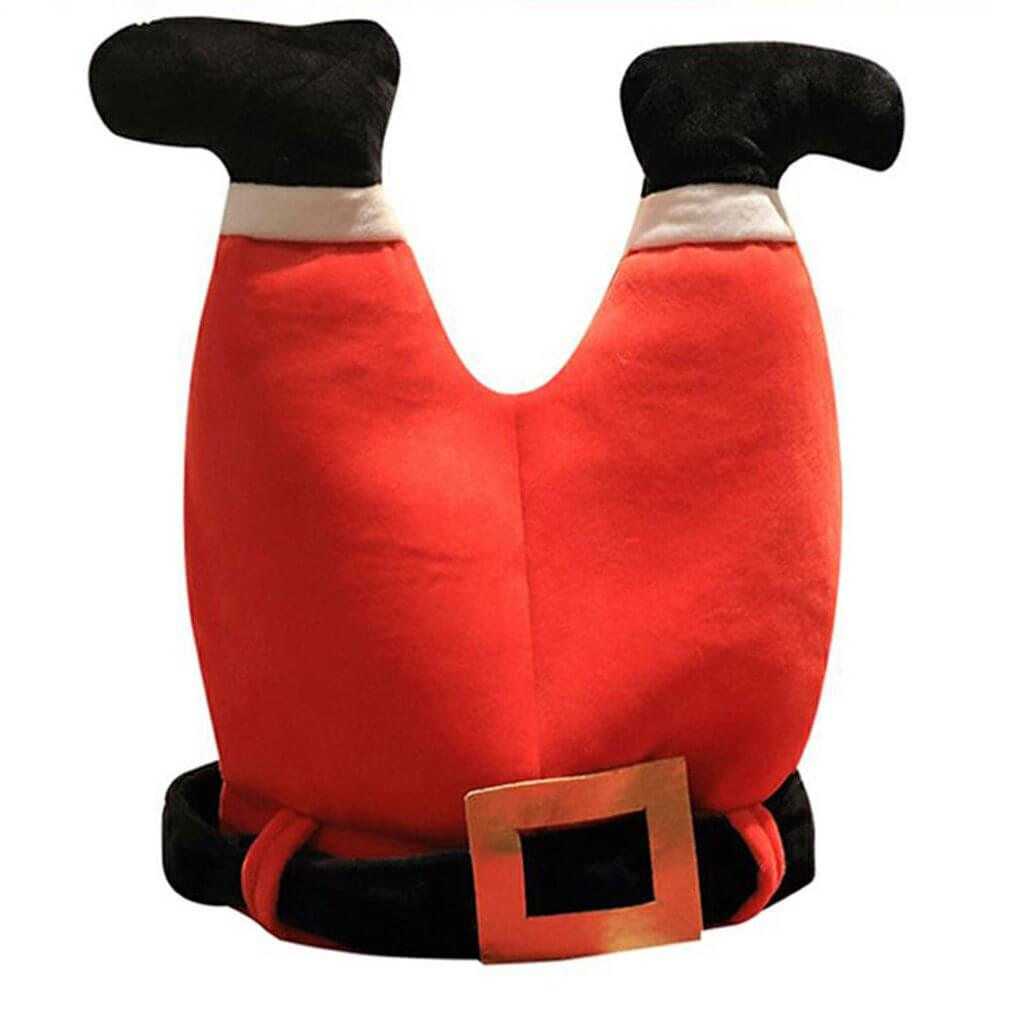 Kids Adult Santa Claus Hat Electric Musical Dancing Funny Plush Christmas Hat