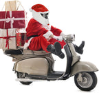 Santa Motorcycle Helmet Cover Funny Fluffy Helmet Decoration for Men Women