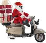 Santa Motorcycle Helmet Cover Funny Fluffy Helmet Decoration for Men Women