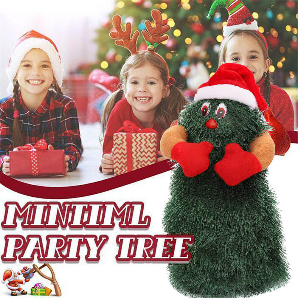 Singing Dancing Christmas Tree 360° Rotation Christmas Toy Toddler Kids Xmas Gift