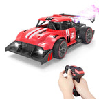 Alloy Spray RC Car Remote Control Mist Spray High Speed Stunt Car with LED Light