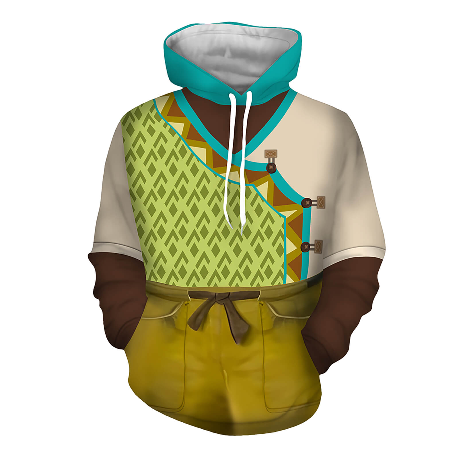 Adult Ethan Hoodie Searcher Clade Long Sleeve Zip-up Sweatshirt Callisto Mal Pullover Shirt