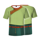 Adult Ethan Clade T-shirt Fashion Searcher Clade Cosutme Callisto Mal Short Sleeve Shirt