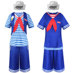 Robin and Steve Costume Demogorgon Monster Scoops Ahoy Halloween Sailor Suit