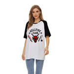 Adult Unisex Hellfire Club Hoodie Demogorgon Sweatshirt Short Sleeve Tops T-Shirt Baseball Tees