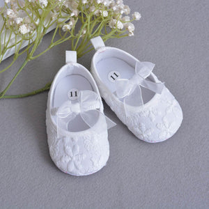 Infant Baby Girls Stylish Soft Sole for Christening Wedding Party and Birthday 0-18M