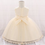 Newborn Baby Girl Flower Dress 1st 2nd Birthday Party Ball Gown Dress 3M-3T