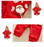 Toddler Christmas Costume Thick Warm Infant Clothes Cute Elk styling Girls Boys Jumpsuit