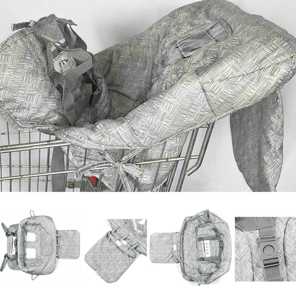 Baby Shopping Cart Seat Cushion Toddler Chair Cushion Travel Portable Mat