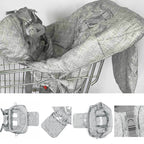Baby Shopping Cart Seat Cushion Toddler Chair Cushion Travel Portable Mat