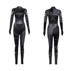 Wednesday Costume Wednesday Addams Jumpsuit Headband 2pcs Sets Wednesday Outfit for Halloween