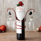 Wine Glass Rack Christmas Wine Bottle Holders for Festival Home Decoration