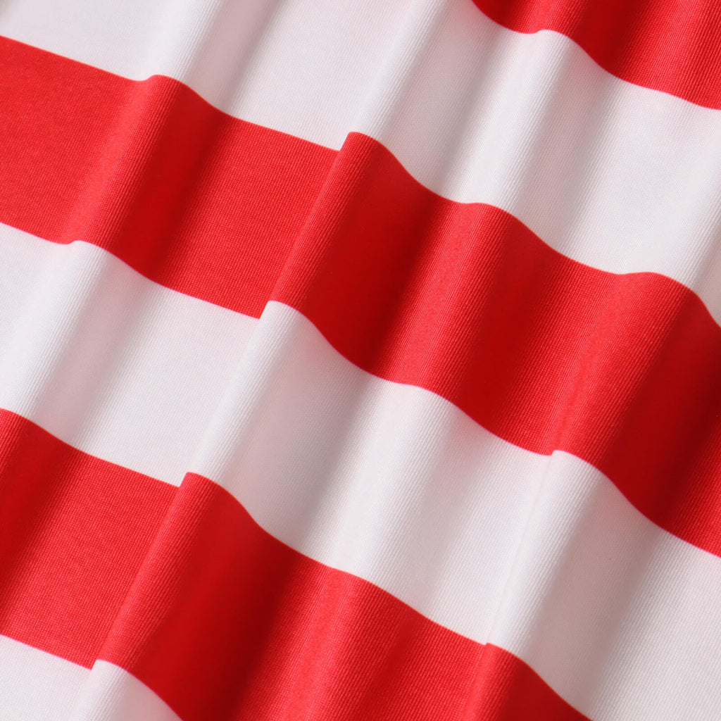 Mommy and Me 4th of July Dress Sleeveless American Flag Striped Outfit for Mom Daughter